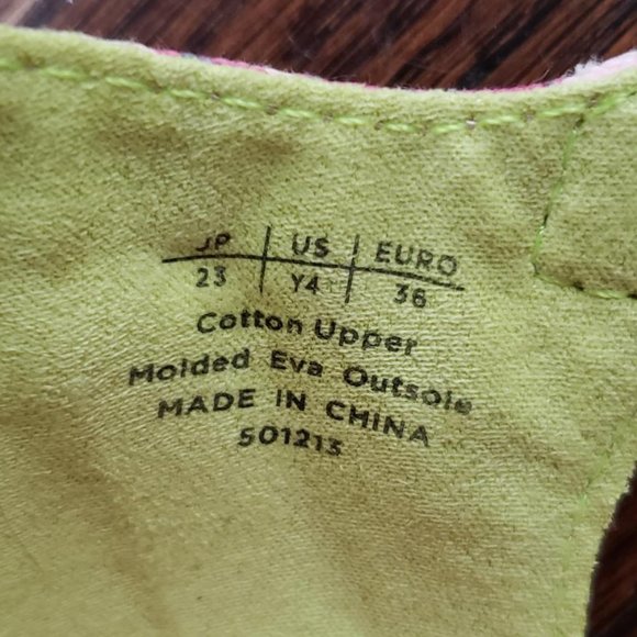 NWT Toms Youth 4 Pink Daisy Sandals - Picture 10 of 10